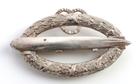 WWI GERMAN NAVY ZEPPELIN COMMEMORATIVE BADGE