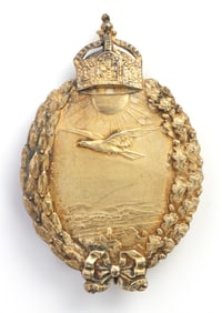 WWI KAISERLICHE NAVAL SEA SERVICE PILOT BADGE