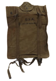 KOREAN WAR US 5 GALLON WATER BLADDER & CARRIER