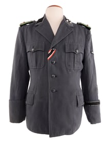 WWII GERMAN SD TUNIC OBERSTURMBANNFUHRER