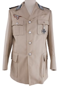 WWII GERMAN THIRD REICH TROPICAL WEHRMACHT JACKET