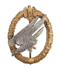 WWII GERMAN ARMY PARATROOPER BADGE