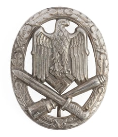 WWII GERMAN GENERAL ASSAULT BADGE