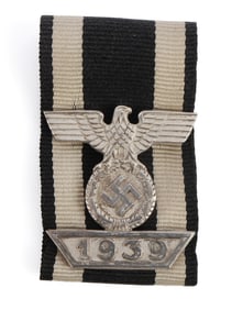 WWII GERMAN IRON CROSS 2ND CLASS SPANGE & RIBBON