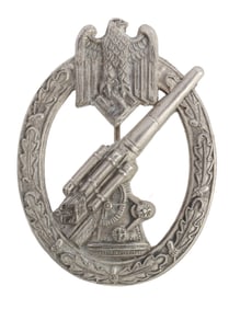 WWII GERMAN THIRD REICH ARMY ARTILLERY BADGE