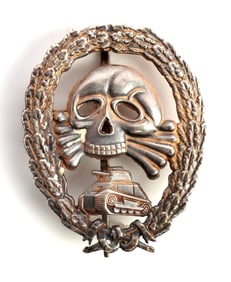 WWII GERMAN THIRD REICH CONDOR LEGION TANK BADGE