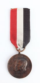 WWII GERMAN THIRD REICH HITLER & HINDENBURG MEDAL
