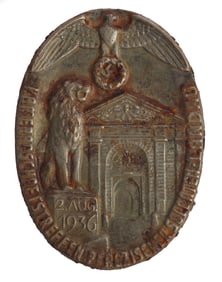 WWII GERMAN THIRD REICH LANDAU COMRADESHIP MEDAL