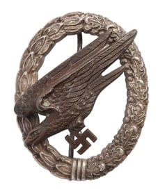 WWII GERMAN THIRD REICH PARATROOPER BADGE