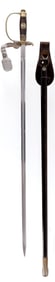 WWII GERMAN EARLY ISSUE SS OFFICER SWORD