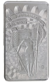 10 OZT OUNCE .999 FINE SILVER BAR INGOT E PLURIBUS