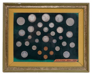 U.S COIN COLLECTION MORGAN PEACE IKE BARBER WALKER