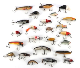 24 HEDDON FISHING LURE LOT
