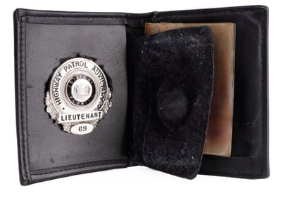 FLORIDA HIGHWAY PATROL FHP AUXILIARY BADGE NO. 69
