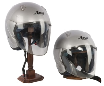 2 ARAI RACING HELMET LOT SIZE LARGE