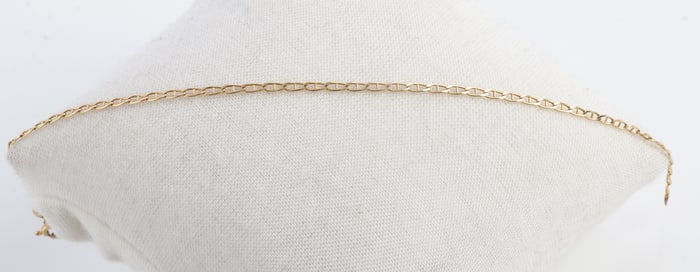 14K GOLD CHAIN BRACELET
