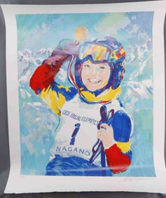 LEROY NEIMAN "NAGANO" SPECIAL OLYMPICS SERIGRAPH