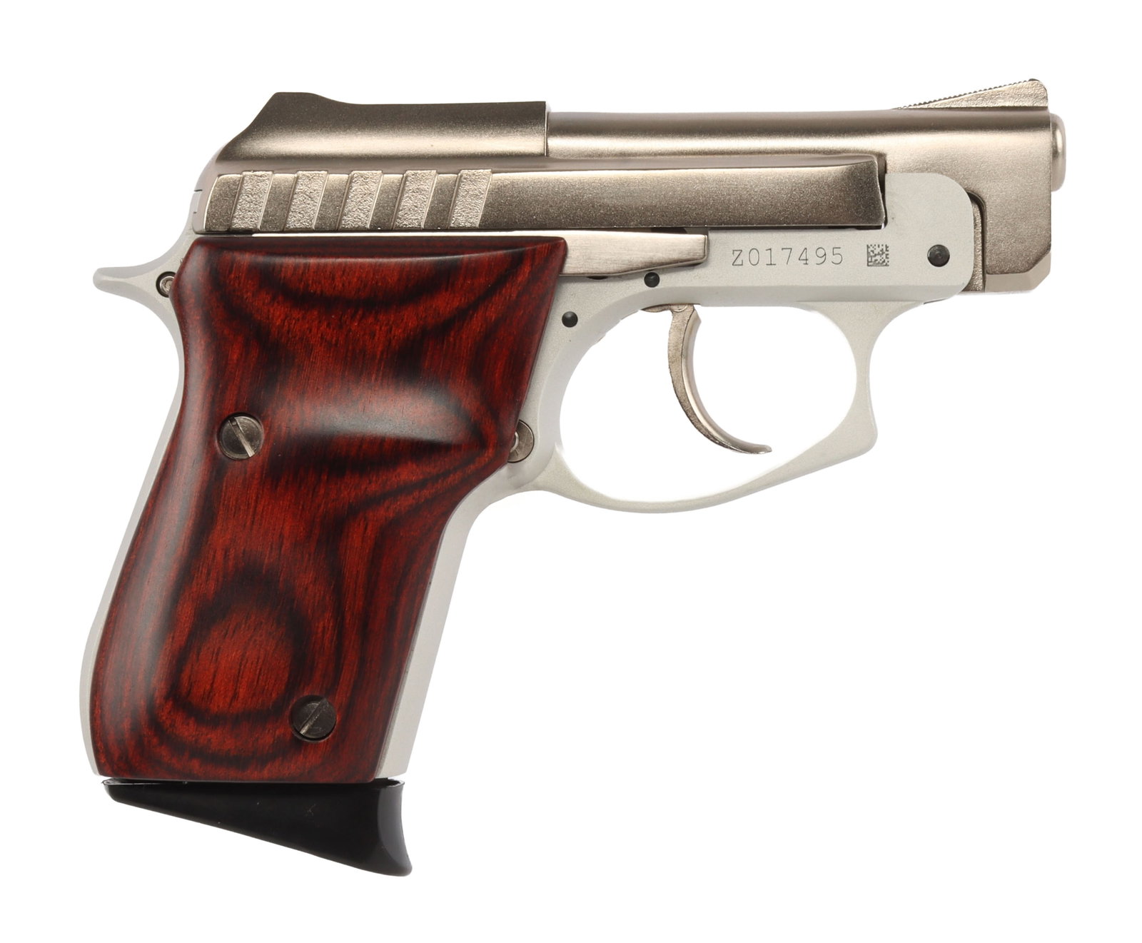 TAURUS PT22 .22 LR SEMI AUTO HANDGUN PISTOL: Minimally used but with box. Clean clear bright bore. Very good original condition. Serial number: Z017495.