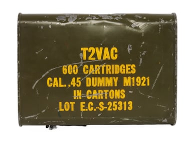 600 CARTRIDGES .45 CAL DUMMY M1921 THOMPSON GUN