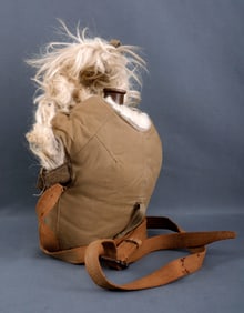 WWII IMPERIAL JAPANESE ARMY CANTEEN IN WINTER BAG