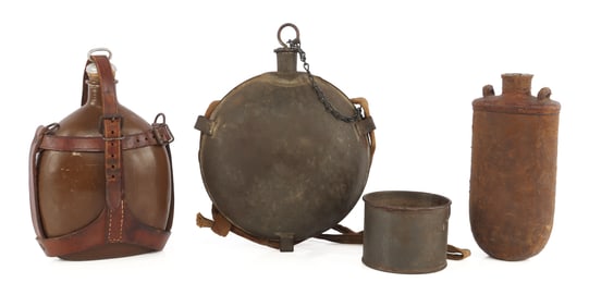 3 CANTEEN LOT 1 JAPANESE 1 1863 WINCHELL 1 HUNGARY
