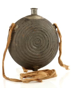 US CIVIL WAR BULLSEYE CANTEEN HALL & ROHRMAN