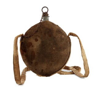 US CIVIL WAR BULLSEYE CANTEEN JC JOHNSON