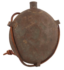 US CIVIL WAR CONFEDERATE SMOOTH SIDE CANTEEN