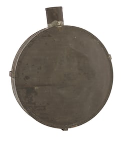 US CIVIL WAR ROUND CANTEEN HENRY CLARK OF ARKANSAS