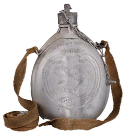 WWII ENGRAVED MEMORY LINZ AUSTRIA 65TH DIV CANTEEN