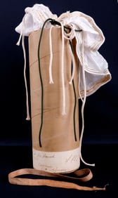WWII US NAVY NAMED PARACHUTE DATED 1946