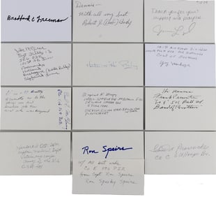 WWII US BAND OF BROTHERS SIGNATURES LOT 13 SPEIRS
