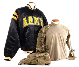 ALL NEW WITH TAGS 2 ARMY COMFORT SHIRTS & JACKET