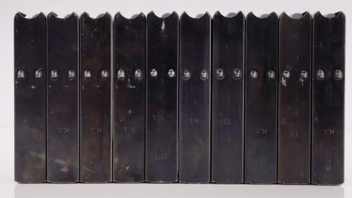 US M-1 CARBINE MAGAZINES LOT OF 10 VARIOUS MAKERS