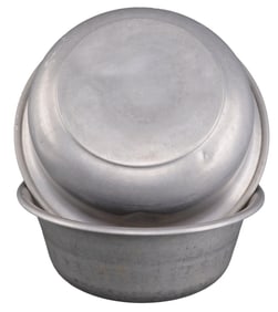 WWII GERMAN LUFTWAFFE & HEER ALUMINIUM COOKING POT