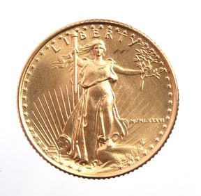 1986 GOLD 1/1O OZT OUNCE AMERICAN EAGLE BU COIN