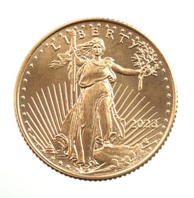 2023 GOLD 1/10 OZT OUNCE AMERICAN EAGLE BU COIN