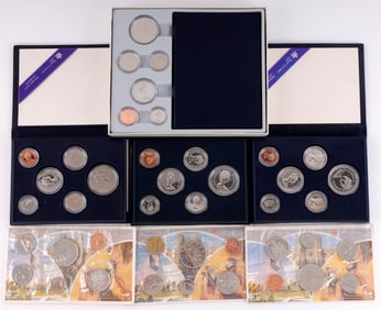 8 ROYAL CANADIAN MINT SPECIMEN SET LOT