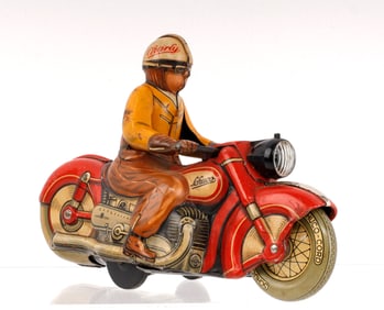 SCHUCO CHARLY 1005 TOY MOTORCYCLE