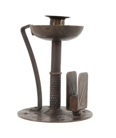 COBERG ARTS & CRAFTS CHAMBER STICK