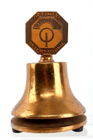 OPTIMIST INTERNATIONAL BRASS SHIPS BELL