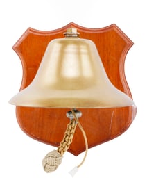 SHIPS BELL 9 X 8 INCHES