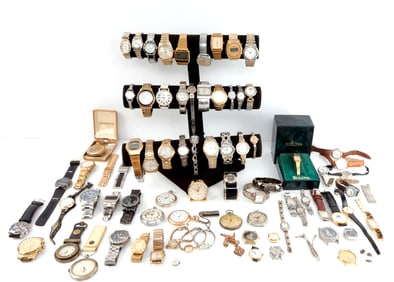 9 POUNDS UNSEARCHED WATCH PARTS WATCHES