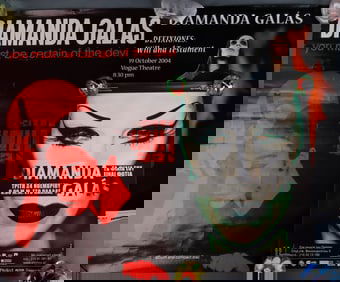 DIAMANDA GALAS CONCERT POSTERS LOT OF 3