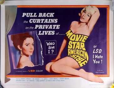 MOVIE STAR AMERICAN STYLE OR I HATE YOU LSD POSTER