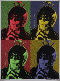 THE CRAMPS LUX INTERIOR MEMORIAL PRINT POSTER