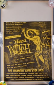 THE NAKED WITCH MOVIE POSTER 1964