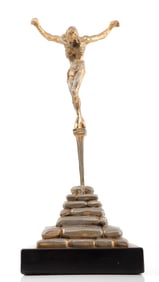 SALVADOR DALI CHRIST OF ST. JOHN BRONZE