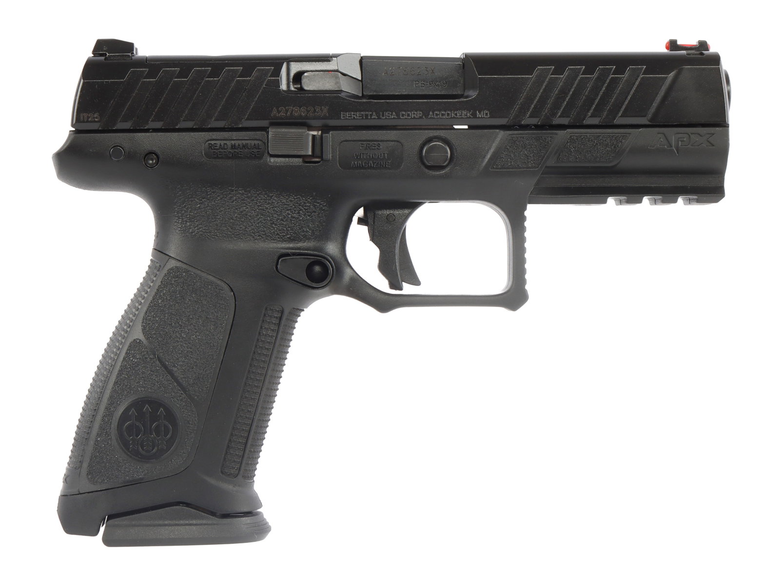 BERETTA ITALY APX A1 FS OPTIC READY 9MM PISTOL NIB: New in box Beretta Italy APX A1 FS optic ready semi-automatic pistol. Full size frame with accessory rail. Includes two (2) 17-round magazines. FFL required for transfer. No international shipping. Kn