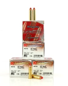 100 ROUNDS .357 MAG 140GR HORNADY LEVERREVOLUTION